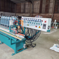 Mesin Pemoles Kaca Cermin Tipe Horizontal 9 Motor Hemat Energi Harga Pabrik Baru