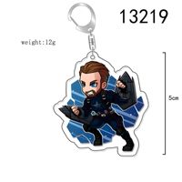 NASNAK Avengers Marvel, Figuras de Dibujos Animados de Iron Man, Spider-Man y Capitán América, Bonitas Figuras Acrílicas de Doble Cara, Personalizables, Impermeables, de 5 cm