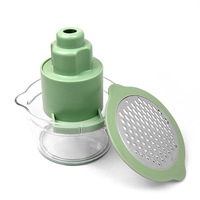 Batteuse à maïs manuelle multifonctionnelle Râpe à carottes en acier inoxydable Éplucheur et rabot Hachoir à fruits et légumes