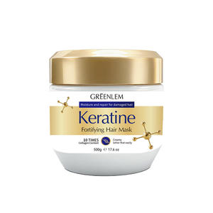 Crème réparatrice et nourrissante pour cheveux Greenlem à la kératine, masque fortifiant pour cheveux - Product Image 1