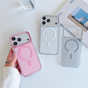 เคสโทรศัพท์มือถือลายคลื่นไล่สีแบบเรืองแสงสำหรับ iPhone 18 17 16 15 14 13 Pro Max  แบบแม่เหล็ก  ลายคลื่น  วัสดุ IMD  ฝาหลัง - Product Image 6
