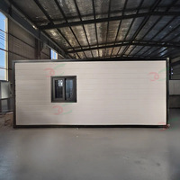 Maison de conteneur d'expédition préfabriquée maison mobile sur roues camping remorque cabine pour voiture voyage glamping