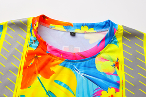 Camicia da <span class=keywords><strong>Lavoro</strong></span> Hawaiana Personalizzata a Maniche Lunghe Alta Visibilità ANSI Classe 2 Riflettente per Uomini nel Settore Edile - Product Image 5