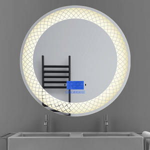 Oscurecimiento continuo maquillaje inodoro círculo táctil desempañador <span class=keywords><strong>espejo</strong></span> lámpara <span class=keywords><strong>led</strong></span> interior moderno lámparas de pared luces inteligentes para el hogar - Product Image 4