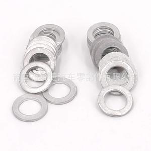 Honda Acura Engine Oil Pan Drain Plug Gaskets <b>Washers</b> 9410912000 9410914000 Aluminum Copper For Repair Replacement - Product Image 1