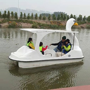 Bateau à pédales en fibre de verre Meierya M-099-1 pour adultes, capacité de 4 à 5 personnes, utilisation de loisir en lac <span class=keywords><strong>et</strong></span> en mer, garantie de 12 mois - Product Image 5