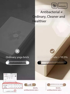 EVA Yoga <strong>Bricks</strong> High Density Eco-Friendly 260g/300g for Universal Use Home Yoga <strong>Exercises</strong> - Product Image 2