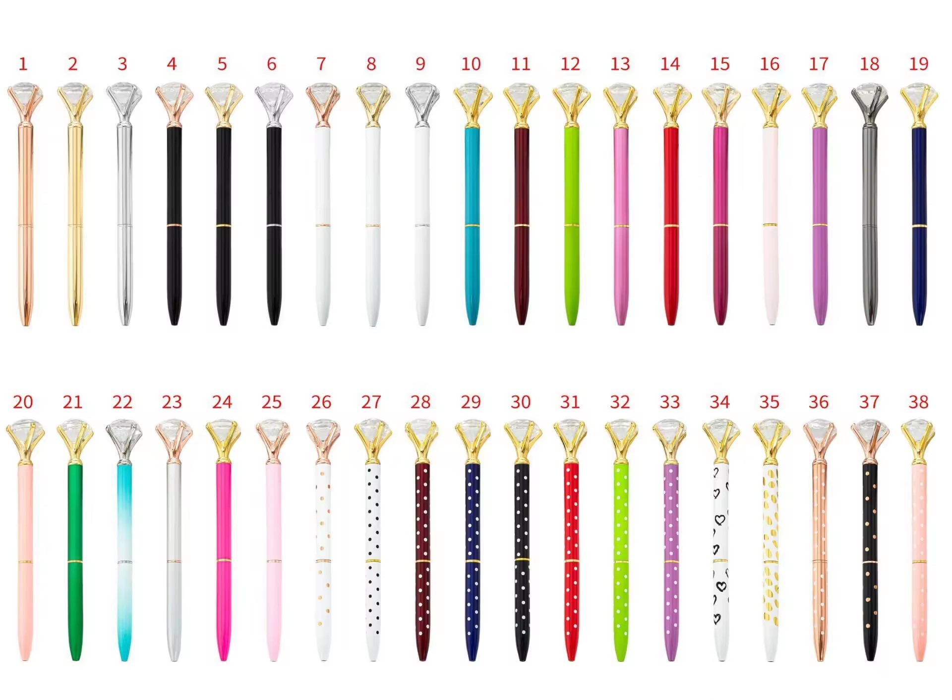 Options de couleur (1 pièce seulement)