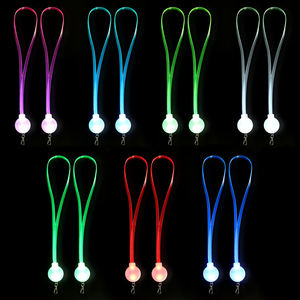 LED光ファイバーネックストラップランヤード防水モダンABS素材反射デザイン最高のランヤードサイズとテンプレート - Product Image 5