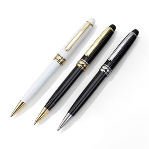Personalised 0.5mm Ballpoint Printing Black Ink Writing Plastic <b>Pen</b> Promotional <b>Customised</b> Logo Low MOQ - Product Image 1