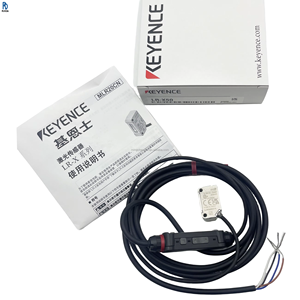 Capteur de distance Keyence LR-X50 modèle standard 100 % neuf et original avec câble, portée 50 mm - Product Image 1