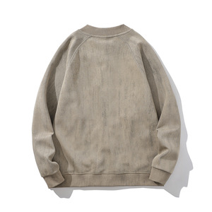 Giacca Cardigan Retrò Taglia Americana, Giacca Baseball Trendy da <span class=keywords><strong>Uomo</strong></span> Primavera-Autunno, Nuova Stampa Personalizzata, <span class=keywords><strong>Abbigliamento</strong></span> Maschile - Product Image 2