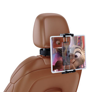 Support de <span class=keywords><strong>tablette</strong></span> pour appuie-tête de voiture réglable à 360 degrés, support de siège arrière de voiture, sangle flexible, support d'appuie-tête pour iPad - Product Image 1