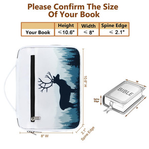 Đối Với Amazon Tốt Nhất Người Bán Thời Trang Vải Cuốn Sách Bìa Lưu Trữ Túi Với Dây Kéo Đóng Cửa Hot Bán Máy Tính Xách Tay Túi Xách Thư Mô Hình - Product Image 2