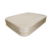 Matelas pneumatique gonflable automatique de taille Queen 3 couches avec pompe à batterie intégrée