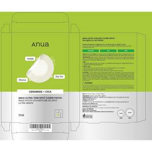 Anua Ultra Thin Spot Cover Patch 0.25mm Patch Hydrocolloïde Invisible pour l'Acné, Soin Quotidien du Visage - Product Image 5