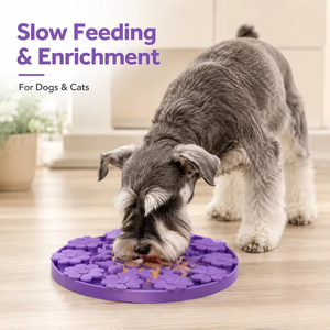 Comedero Lento Portátil de Silicona de Grado Alimenticio con Logotipo Personalizado, Resistente al Agua, para Viajes y Exteriores, para Perros y Gatos - Product Image 2