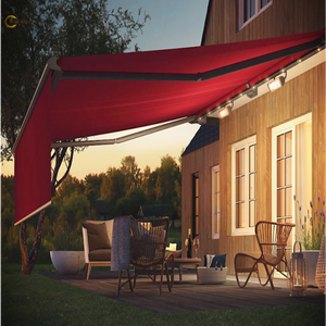Toldo Retráctil Eléctrico Moderno Personalizado KAKADU con Brazo de Aluminio y Tela de Poliéster, Control Remoto, Resistente al Viento, para Uso en Exteriores - Product Image 1