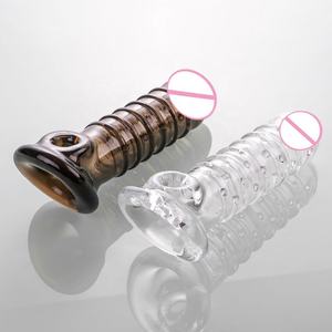 Condón Reutilizable con Púas Suaves, Anillo para el Pene, Bomba para el Pene, Retrasa la Eyaculación, Funda para el Pene, Juguetes Sexuales para Hombres - Product Image 5