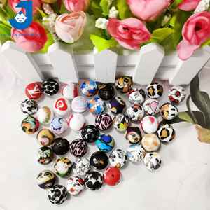 Perles de dentition rondes en Silicone pour bébés, 15mm, vente en gros - Product Image 6