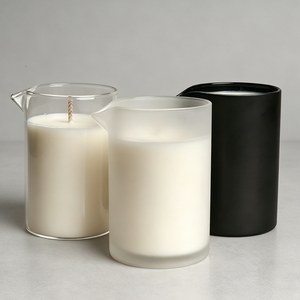 Ensemble cadeau <span class=keywords><strong>de</strong></span> bougies en cire <span class=keywords><strong>de</strong></span> soja, pot en verre avec bec verseur, couvercle en bois, <span class=keywords><strong>bougie</strong></span> parfumée aux huiles essentielles, faite à la main, décoration <span class=keywords><strong>de</strong></span> la maison pour Diwali - Product Image 2
