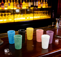 Verres à shot de tequila de 2 oz, tasse en céramique peinte à la main avec motif de poterie mexicaine Talavera, cadeaux pour amis
