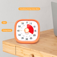 Timer Visual Digital Penghitung Waktu Mundur untuk Dapur, Memasak, dan Kelas, Model Kubus Pomodoro, Lucu, Besar, untuk Anak-anak, Desain Kustom, Grosir