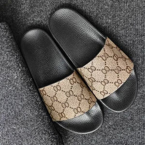 Pantuflas de Diseño Estampadas de Cuero Genuino de Gran Tamaño, Cálidas, para Hombre y Mujer, para Todas las Temporadas, Venta Directa de Fábrica al Por Mayor - Product Image 2