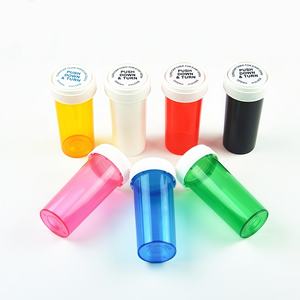8Dr 13Dr 16Dr 20Dr 30Dr 40Dr 60Dr Medizinische Pop-Top-Plastik fläschchen Reversible Pillen fläschchen zur Verwendung in der Medizin - Product Image 2
