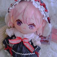 Porte-clés en peluche Kpop coréen personnalisé de 10 cm, 15 cm, 20 cm, en coton PP, poupée en peluche, produits périphériques, fabriqué à la main par le créateur