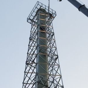 <span class=keywords><strong>Cheminée</strong></span> légère en fibre <span class=keywords><strong>de</strong></span> verre pour les projets <span class=keywords><strong>de</strong></span> ventilation industrielle - Product Image 5