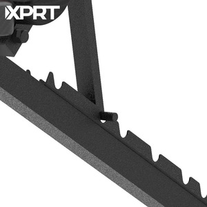 Banco de levantamiento de pesas de acero ajustable, estante de placa de Metal plegable, equipo de entrenamiento, logotipo personalizado para ejercicios de <span class=keywords><strong>prensa</strong></span> de banco para sentarse - Product Image 5