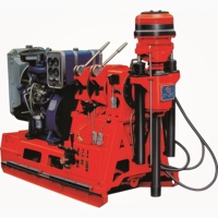 Plate-forme de forage de noyau de roche portative XY-2B avec boîte de vitesses de moteur diesel et composants essentiels de roulement comprenant l'engrenage de moteur de pompe