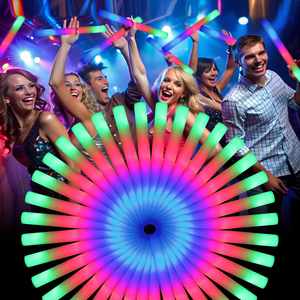 Barra de Espuma LED 2026 Multicolor, Barra Luminosa para Fiestas, Bastón Luminoso Intermitente con Luz Cambiante, Barra de Animación - Product Image 2