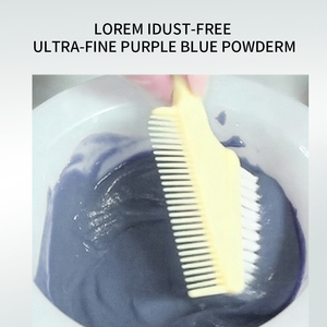 Poudre décolorante pour cheveux haute performance, sans ammoniaque, bleu rapide - Formule anti-goutte, extra forte, jusqu'à 9 niveaux de décoloration - Product Image 4