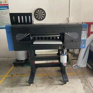 Imprimante DTF Xeda 24 pouces d'occasion avec 4 têtes d'impression I3200 A1, machine d'impression par transfert pour T-shirts avec agitateur et sécheur à bande Zhou 60CM - Product Image 1