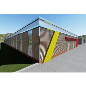 Hangar industriel plans serre structure structure en acier galvanisé bâtiment acier atelier pour parking - Product Image 3