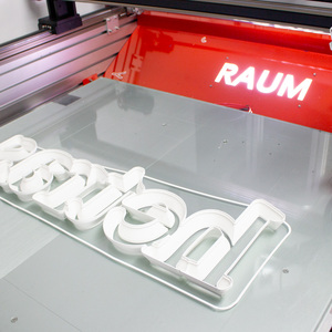 Imprimante 3D industrielle grand format automatique spécialisée FDM pour signalétique, fabriquée en Corée, modèle RAUM 800 SIGN, avec carbone - Product Image 1