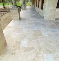 YDSTONE carreaux de calcaire beige pierre naturelle avec motif français pour une utilisation intérieure et extérieure pour escalier cuisine salle à manger en gros