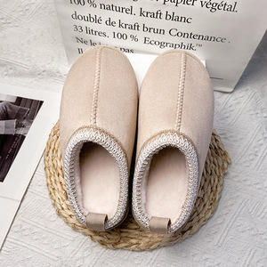 Nouvelles <span class=keywords><strong>bottes</strong></span> d'hiver pour femmes, style ethnique, tissées, en cuir véritable, doublure en fourrure douce et chaude, confortables, imperméables, à la cheville - Product Image 3