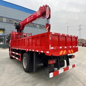 Grues mobiles à flèche droite montées sur camion de 3, 5, 8, 10 et 16 tonnes. Camions-grues équipés d'un système hydraulique articulé - Product Image 4