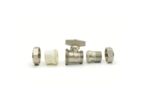 Vanne à boisseau sphérique PPR XingFu à commande manuelle, filetage mâle, en cuivre électrolytique, pour eau, tailles de raccordement 1/2 et 3/4 pouces, OEM DN15-25
