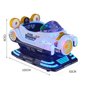 Manège à Balancier Électrique pour Enfants, Robuste et Sécurisé, pour Souffler des Bulles, Monnayeur, Vendu <span class=keywords><strong>en</strong></span> Usine - Product Image 2