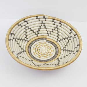 ตะกร้าหญ้าทะเลสไตล์วินเทจทำด้วยมือสำหรับตกแต่งผนังดีไซน์แบบดั้งเดิมสำหรับงานครบรอบ - Product Image 3