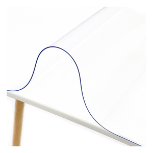 PVC trong suốt Khăn trải bàn không thấm nước rửa dầu miễn phí cuối bảng mat với bảng pha lê thủy tinh mềm cho tủ TV - Product Image 2
