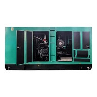 Groupe électrogène diesel silencieux à châssis ouvert, démarrage automatique, démarrage à distance, 15-1500 kVA, 220/380 V, 50/60 Hz, triphasé, ATS
