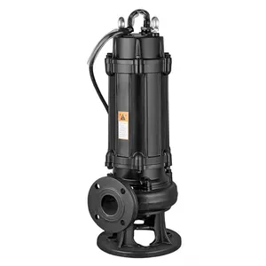 Cement suction macerator waste centrifugal impeller flushing smart vertical Water sand slurry motor submersible sewage pump