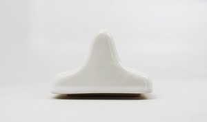 Porte-<span class=keywords><strong>papier</strong></span> toilette en céramique blanche émaillée, accessoire de salle de bain, porte-rouleau de <span class=keywords><strong>papier</strong></span> toilette en <span class=keywords><strong>porcelaine</strong></span>, en vrac - Product Image 2
