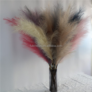 S034 décoration de salon moelleux pampa artificiales décoration pampa artificielle grand faux pampa herbe pour la décoration de la <span class=keywords><strong>maison</strong></span> - Product Image 5