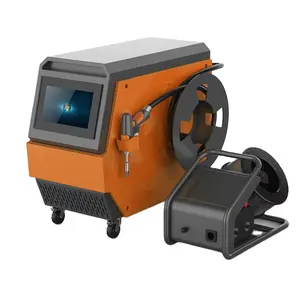 Draagbare Koolstofstalen Roestvrijstalen Aluminium Lasmachine Luchtgekoelde Handheld Laserlasmachine Fiber Lasergun